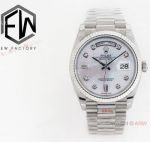 EW Factory Replica Rolex Day-Date 36mm 2836 Watch White Mop Dial President